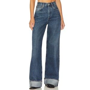AGOLDE Dame High Rise Wide Leg Jean